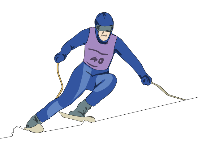 downhill skiing