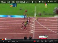 100m Olympic final 