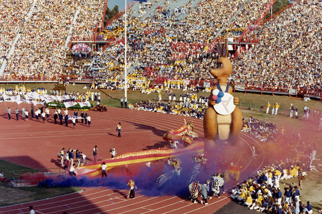 Closing ceremony of the XII Commonwealth Games, Brisbane