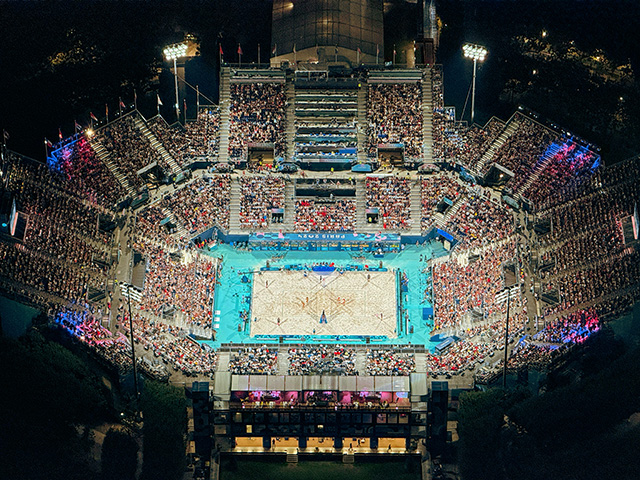 beach volleyball at the Paris Olympics