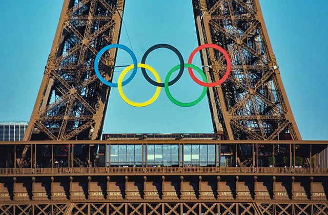 Paris Olympic Rings