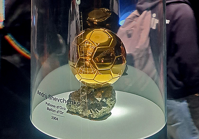 Andriy Shevchenko Ballon d'Or from 2004