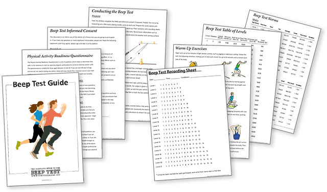 beep test guide