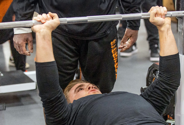 Bench press fitness test