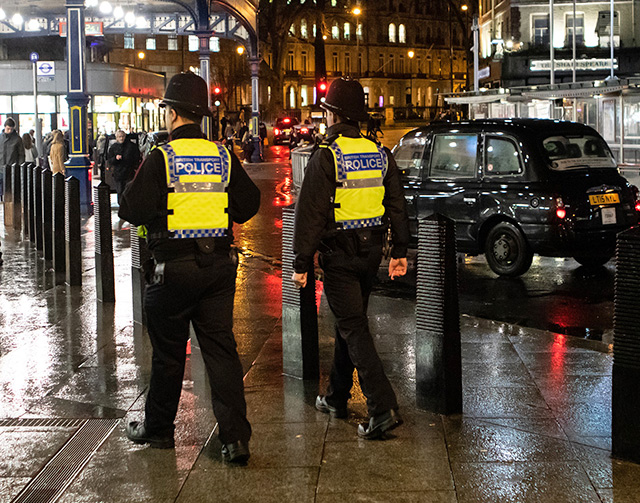 UK police officers