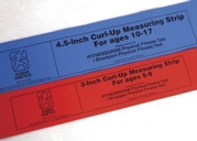 Curl Up Measuring Strip