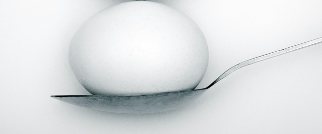 egg and spoon