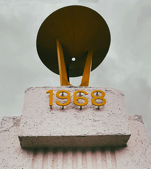 1964 Innsbruck Olympic flame 