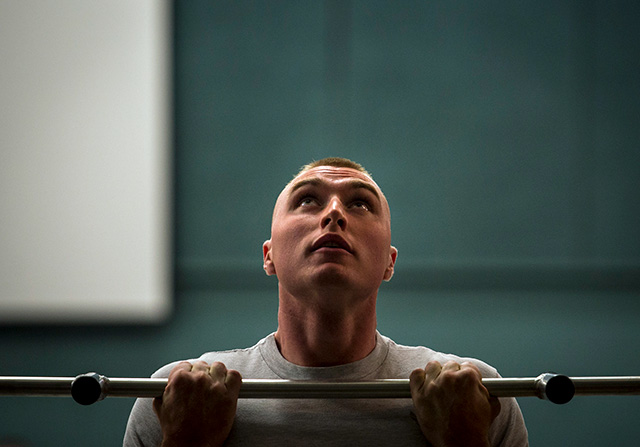 pullup with an underhand grip