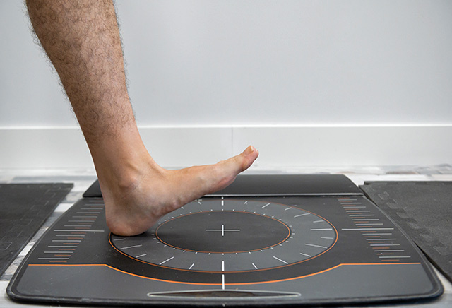 fitness testing using a force plate