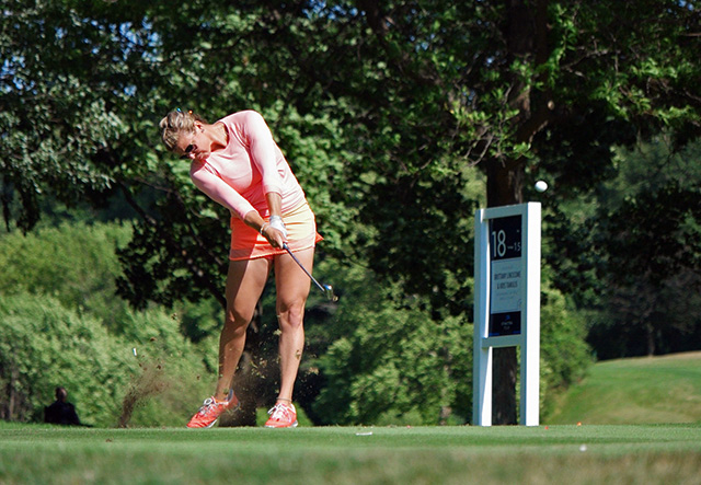 woman golfer