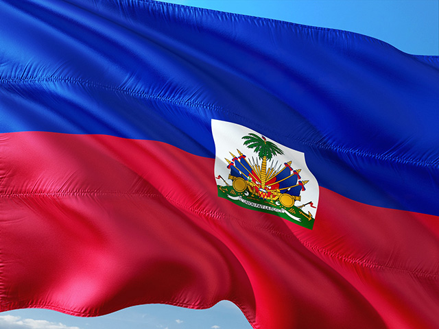 the flag of Haiti