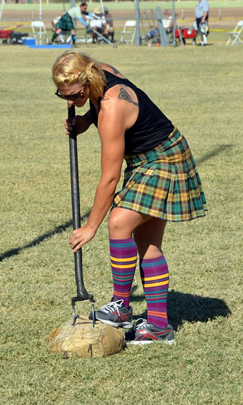 Highland Games Sheaf Toss