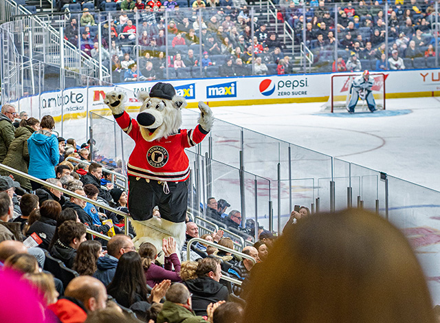 ice hockey mascot