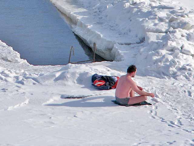 ice bathing