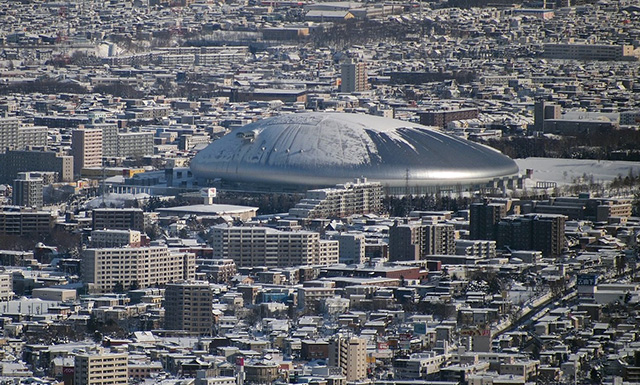 sapporo dome japan birdsnest