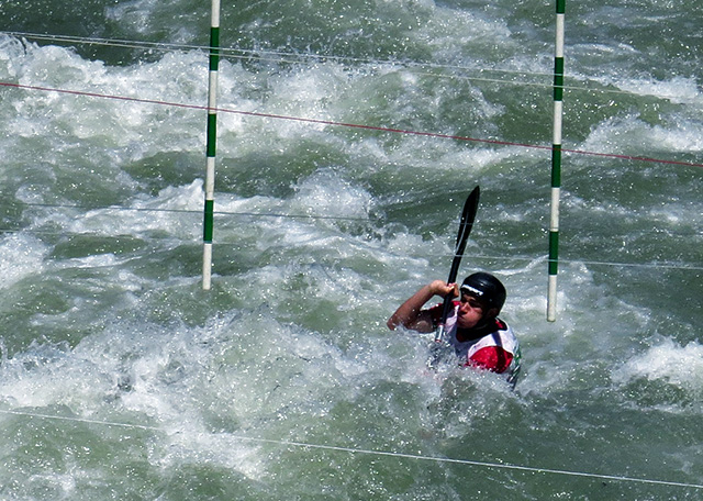 whitewater kayaking