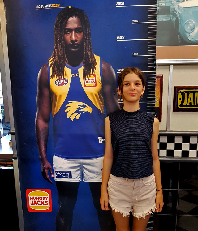 measuring up against Nic Nat