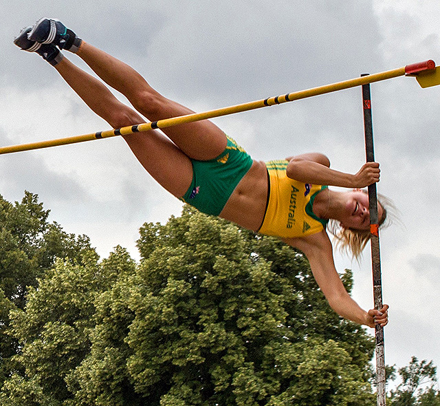 Australian pole vaulter