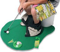 potty putter golf game