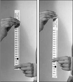 stick reaction test