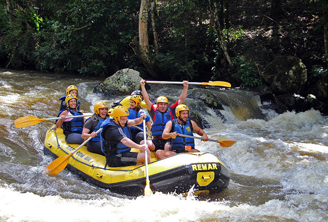 white water rafting