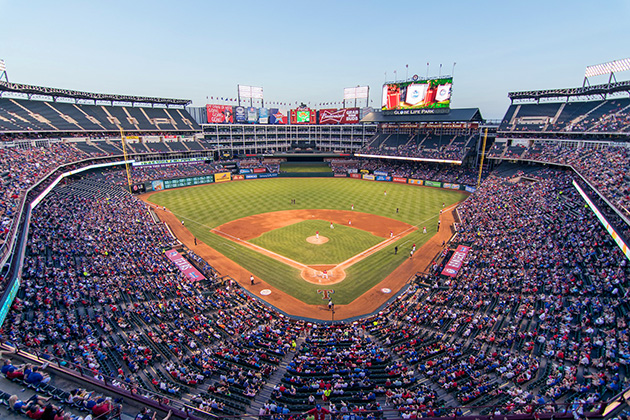 World Series was played in Arlington