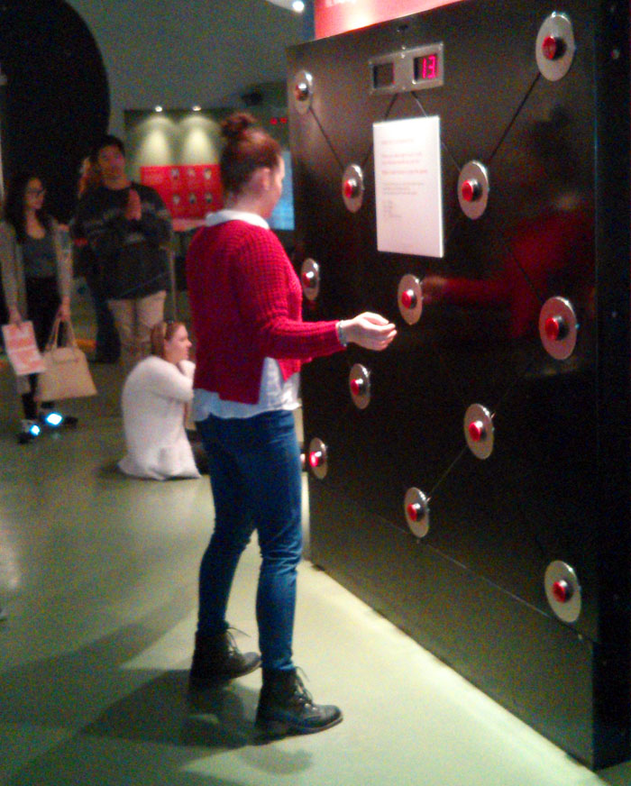 Fitness testing at ScienceWorks in Melbourne Australia