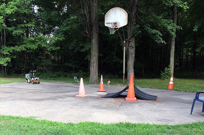 relay ball court