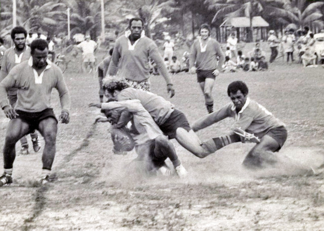 Bamaga versus Thursday Island rugby league match