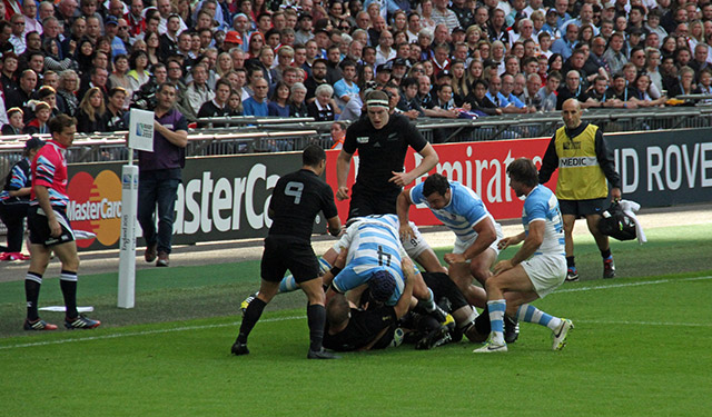 Argentina vrs The All Blacks at Wembley 2015