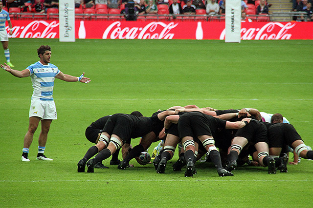 Argentina vrs The All Blacks at Wembley 2015