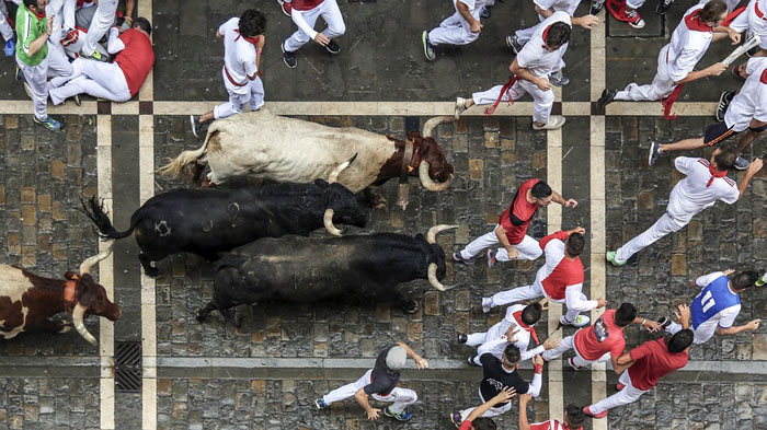 running of the bulls