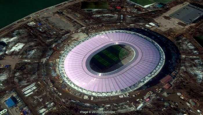 Moscow’s Luzhniki stadium