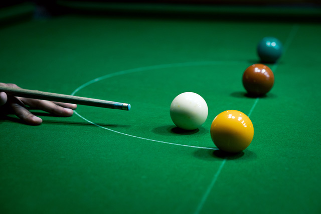 snooker table