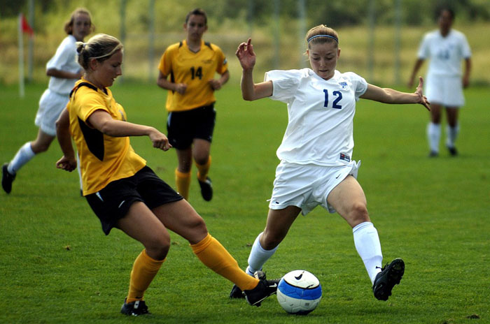 women's soccer match