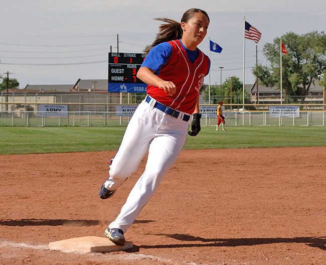 speed in softball