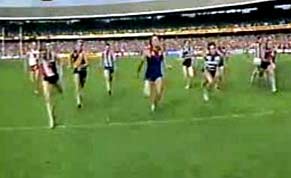 afl grand final sprint 1985