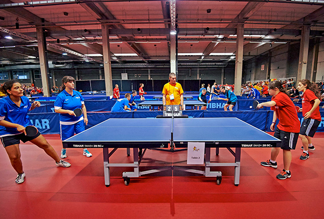 international table tennis tournament