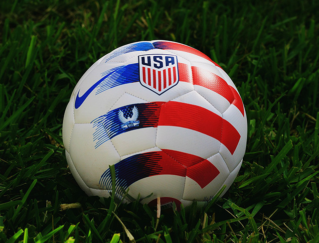 USA soccer ball