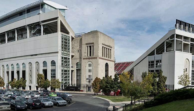 Ohio Stadium, located at Columbus, Ohio