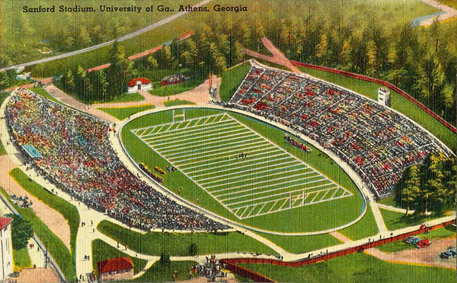 Sanford Stadium Painting