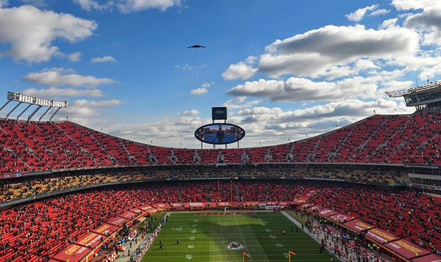 Arrowhead Stadium in Kansas City