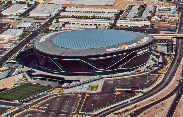 Allegiant Stadium, Paradise, Nevada USA