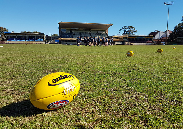 football training at Leederville